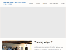 Tablet Screenshot of communicatiemakelaars.nl
